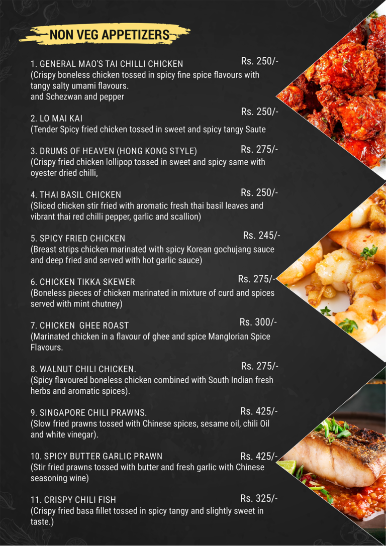 Farmland Resort Menu 5