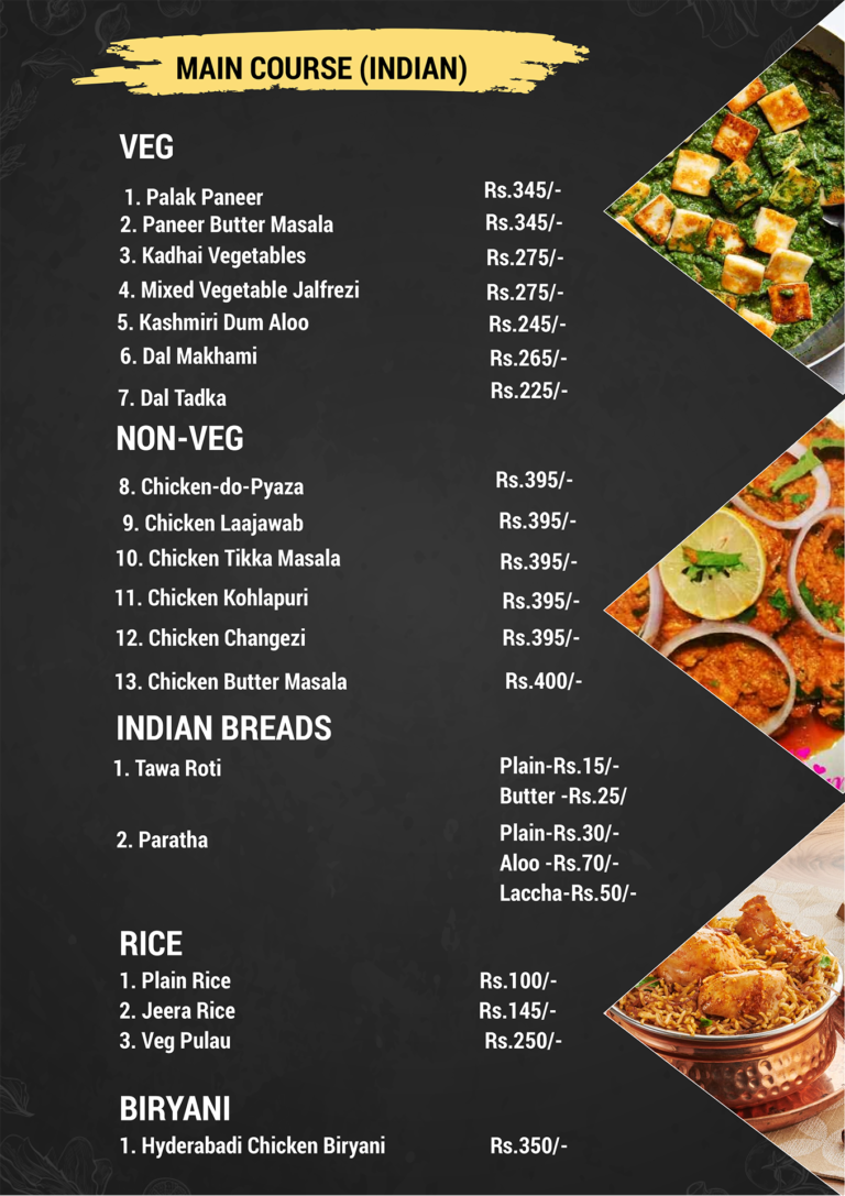 Farmland Resort Menu 7